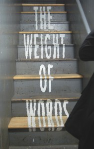 Weight of words Stairs