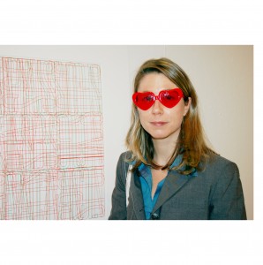 Margot Rogers Harvard Art Show glasses