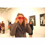 Margot Rogers heart glasses